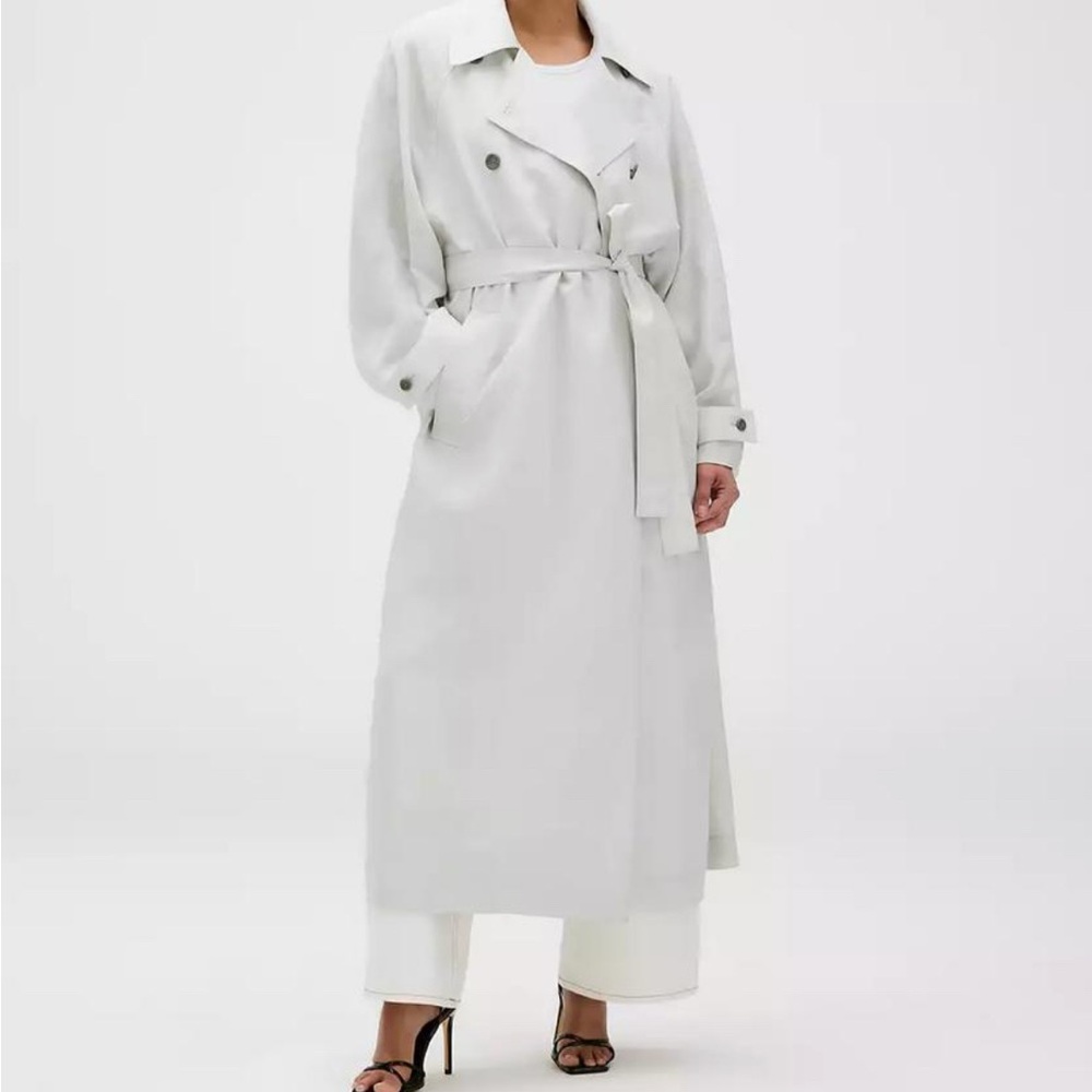 Calvin Klein Light Gray Coat